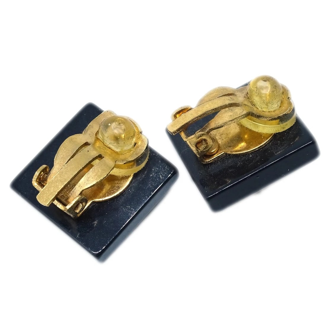 CHANEL EARRINGS BLACK - 3
