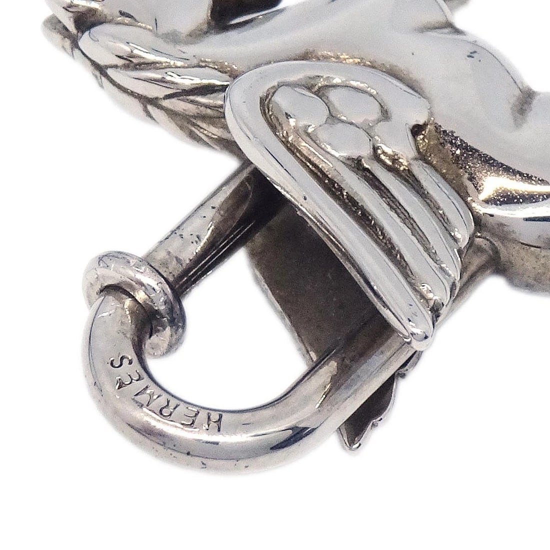 HERMES NECKLACE SILVER - 4