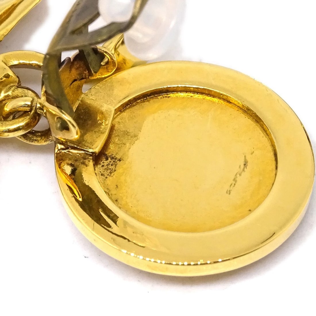 CHANEL EARRINGS GOLD - 4