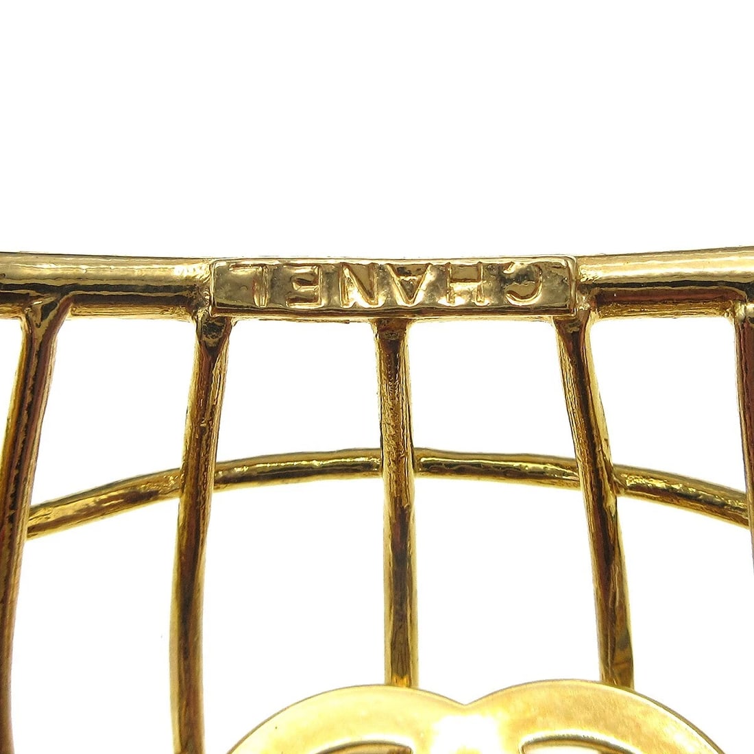 CHANEL EARRINGS GOLD - 3