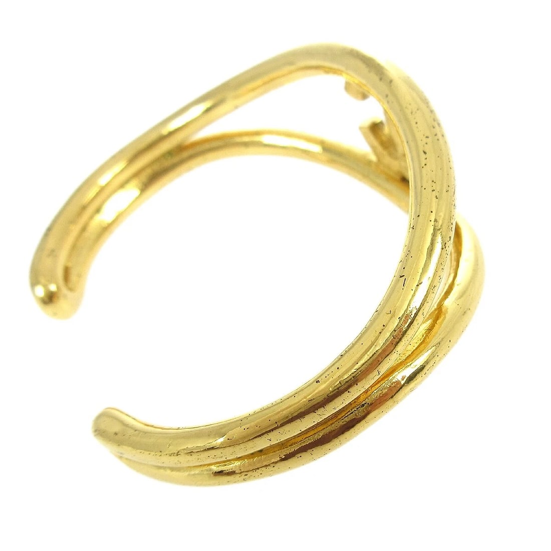 CHANEL GOLD BRACELET BANGLE - 5
