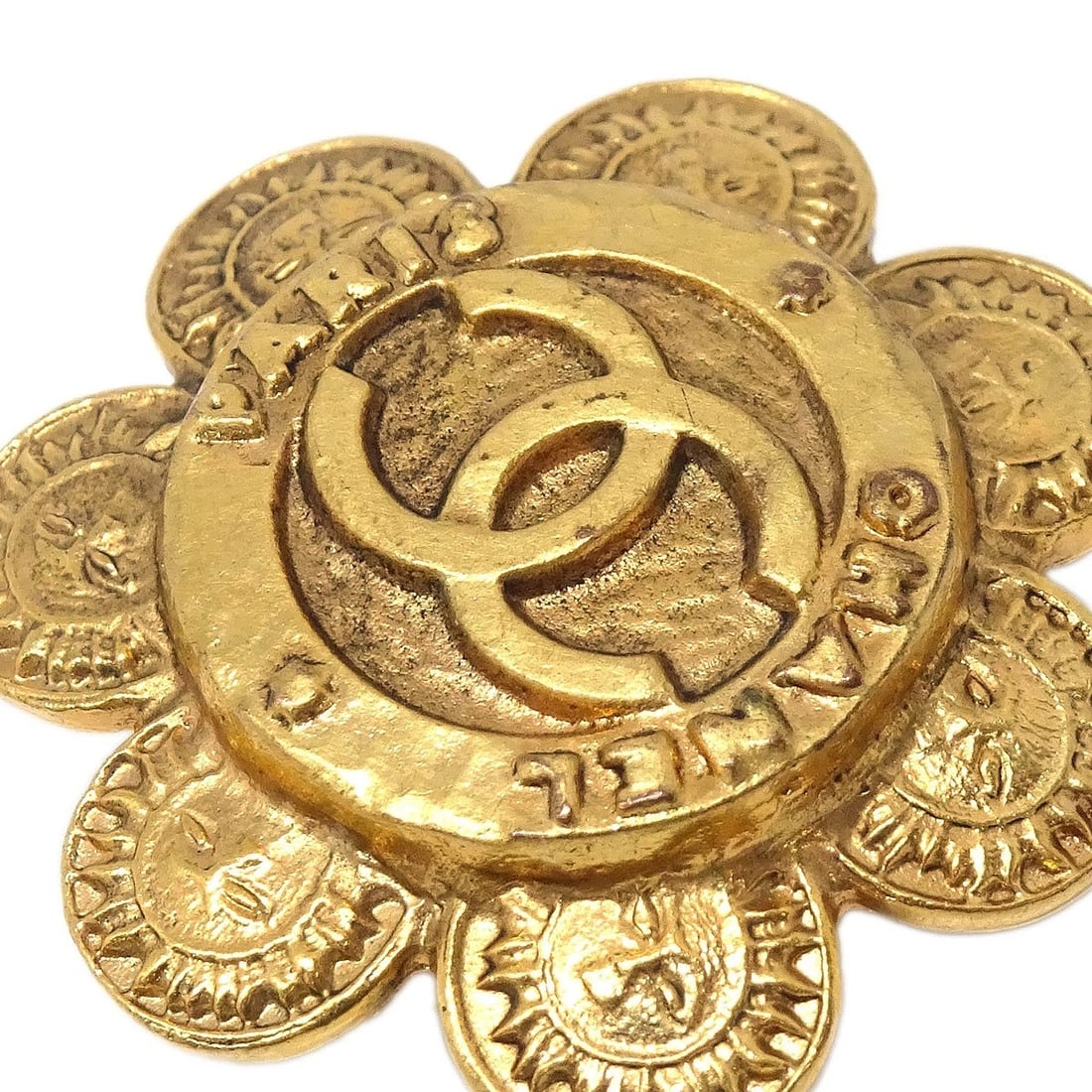 CHANEL EARRINGS GOLD - 2
