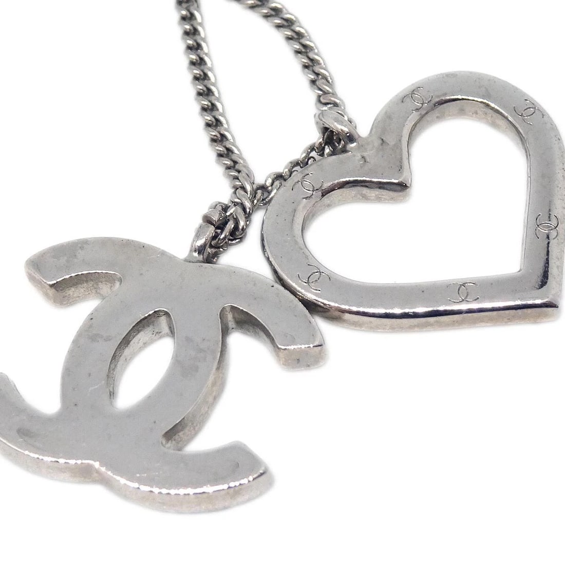 CHANEL NECKLACE SILVER - 3
