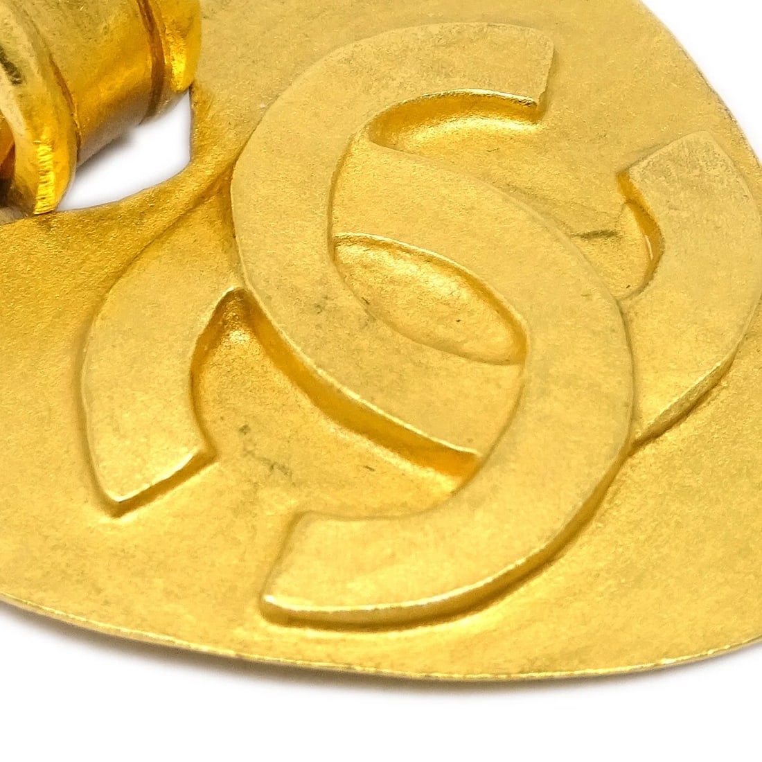 CHANEL EARRINGS GOLD - 2