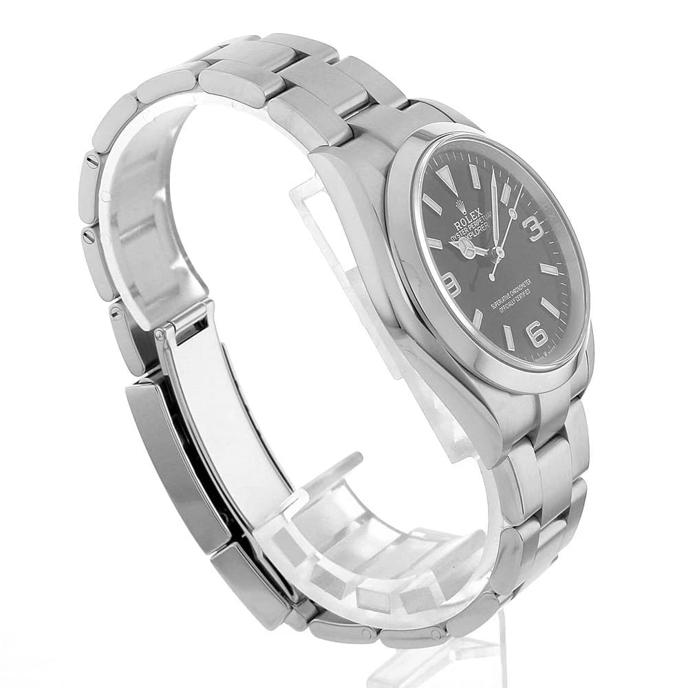 ROLEX EXPLORER BLACK WATCH - 3