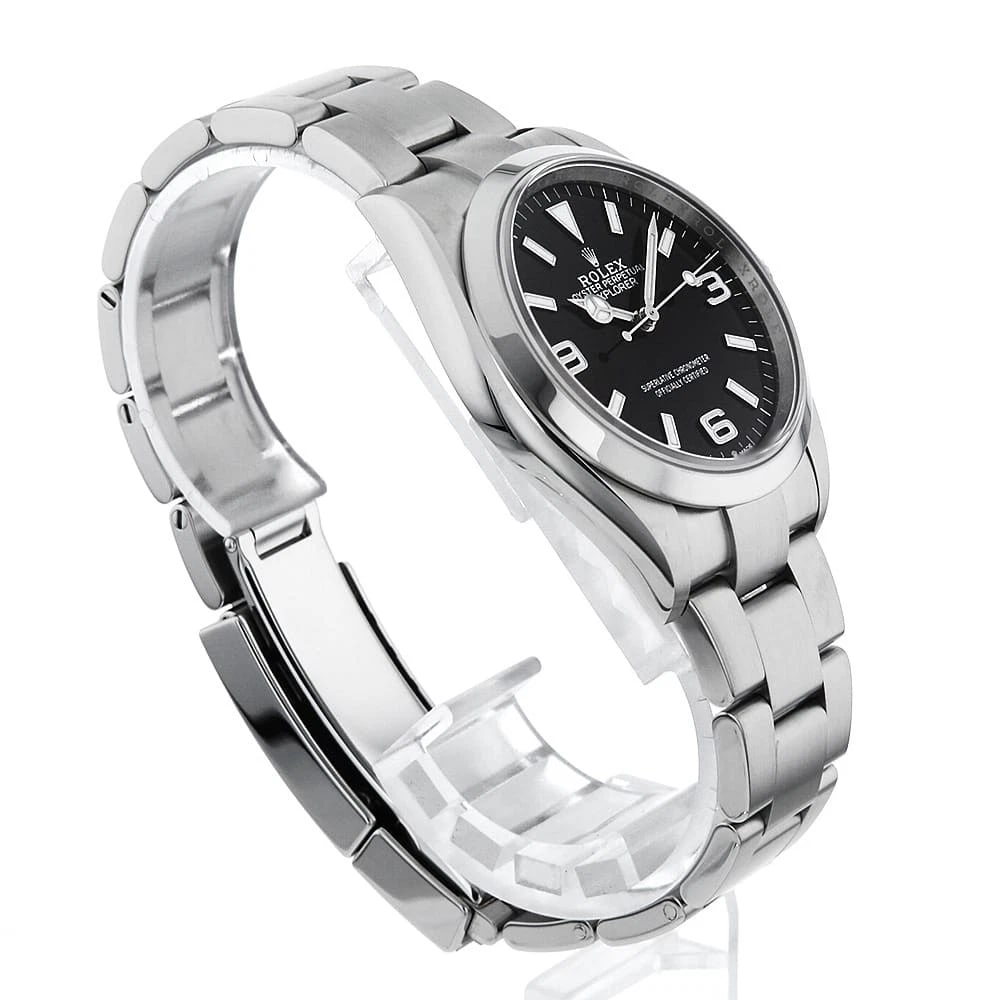 ROLEX EXPLORER BLACK WATCH - 3