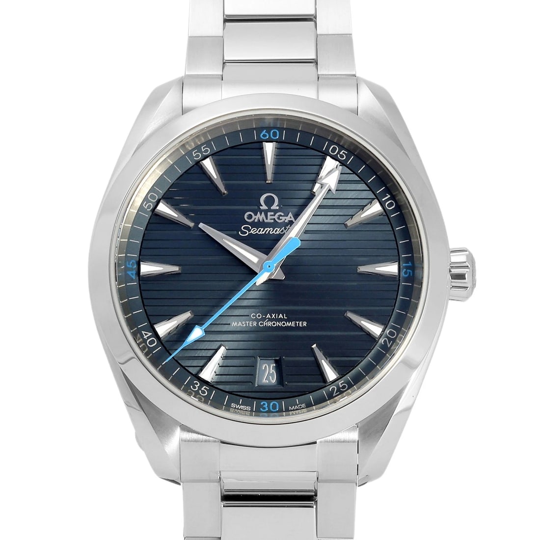 OMEGA SEAMASTER NAVY DIAL WATCH (1 of 2)