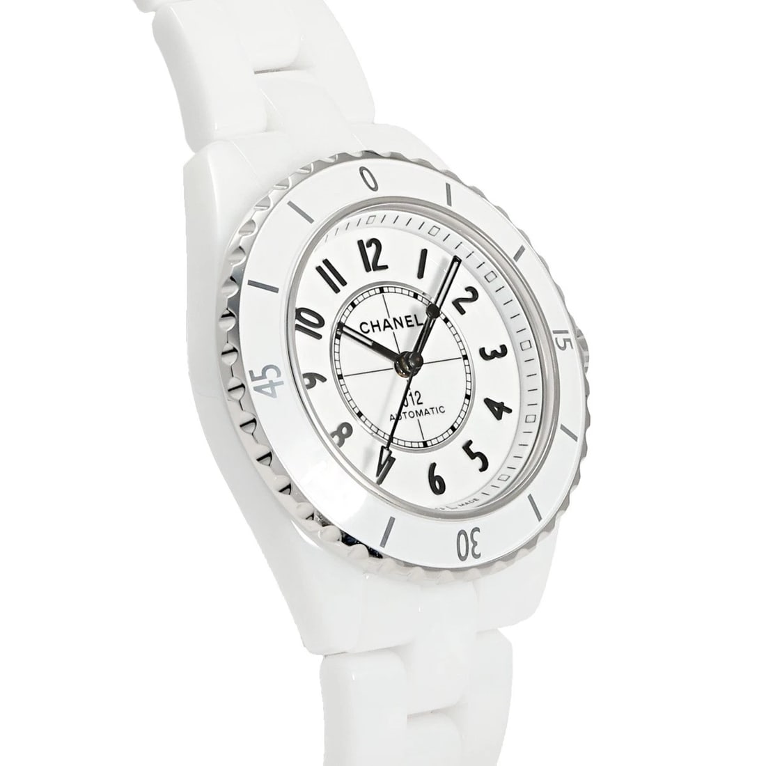 CHANEL WHITE DIAL WATCH - 2