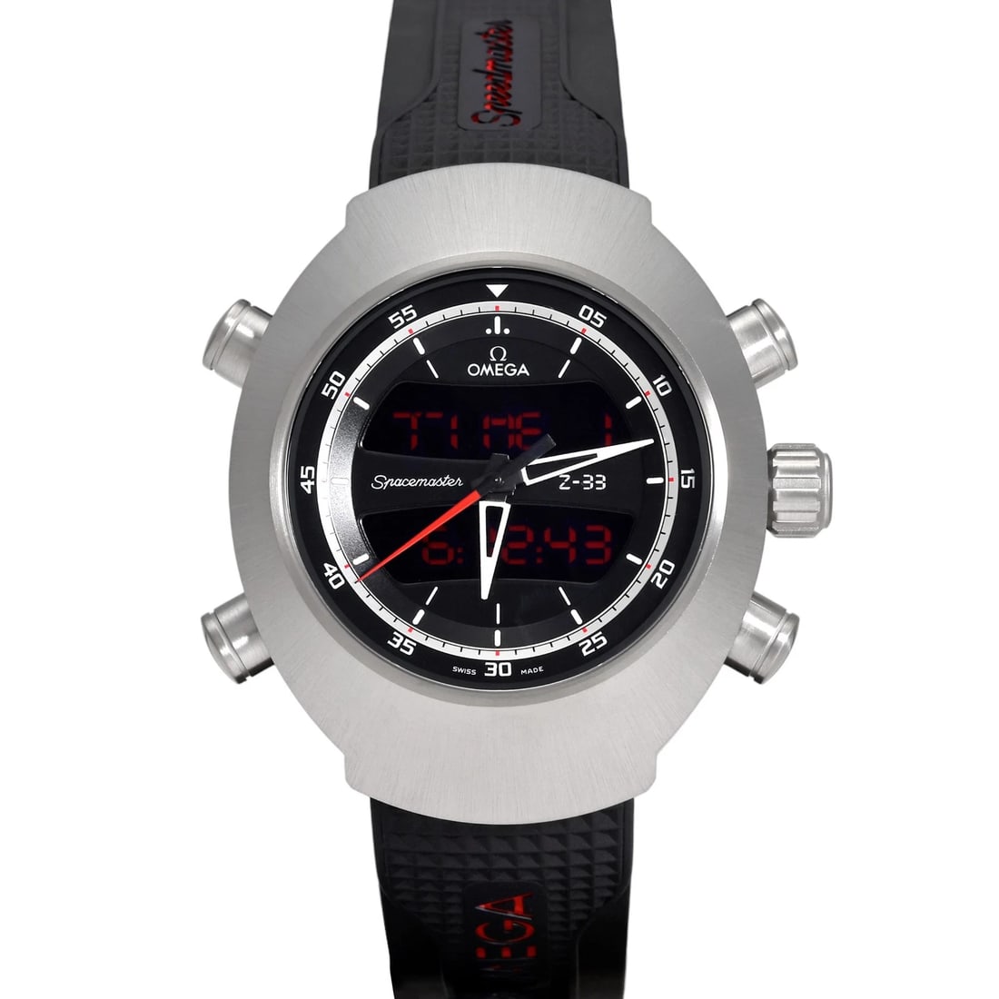 OMEGA SPEEDMASTER SPACE MASTER Z BLACK DIAL WATCH (1 of 3)