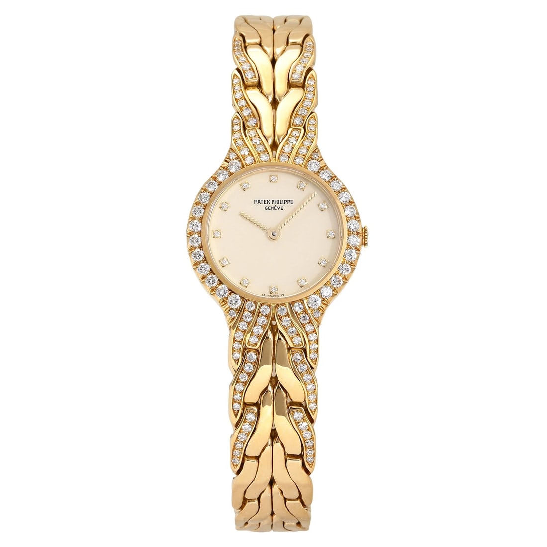 PATEK PHILIPPE RAHRAM IVORY DIAL WATCH (1 of 4)