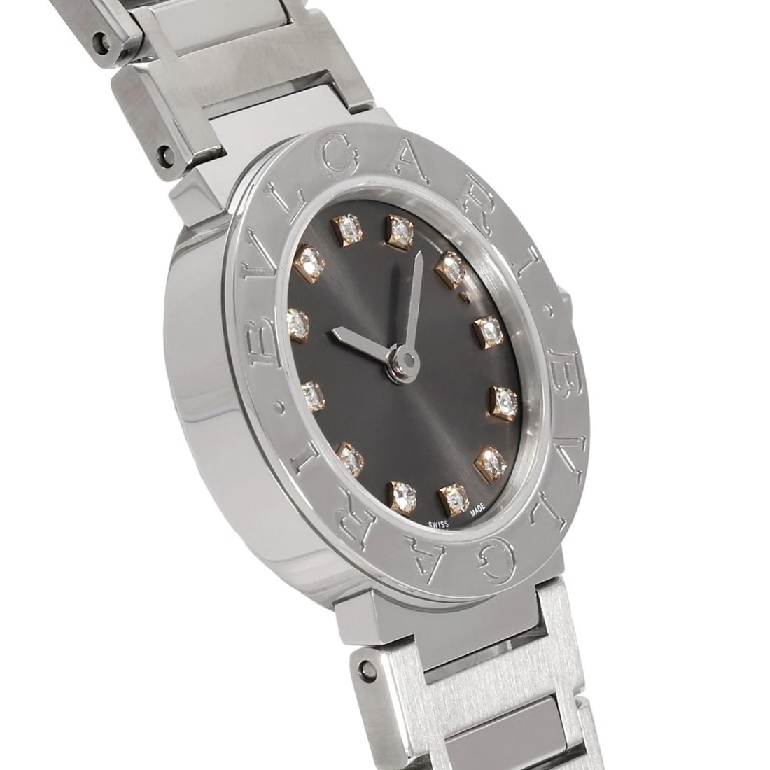 BVLGARI GRAY DIAL WATCH - 2