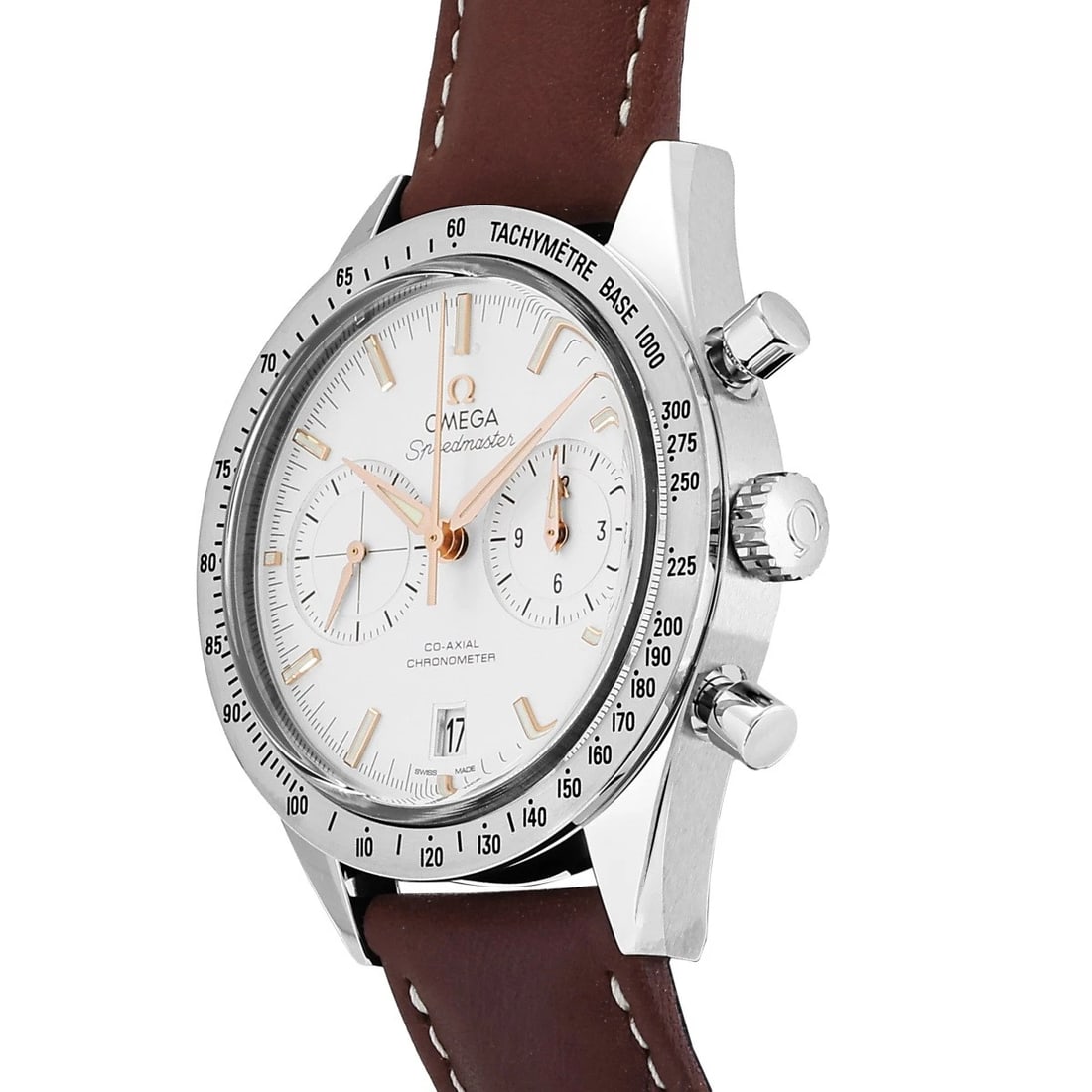 OMEGA SPEEDMASTER SPEEDMASTER SILVER DIAL WATCH - 4