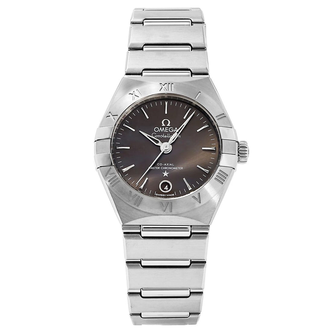 OMEGA CONSTELLATION MANHATTAN MASTER CHRONOMETER GRAY DIAL WATCH (1 of 4)