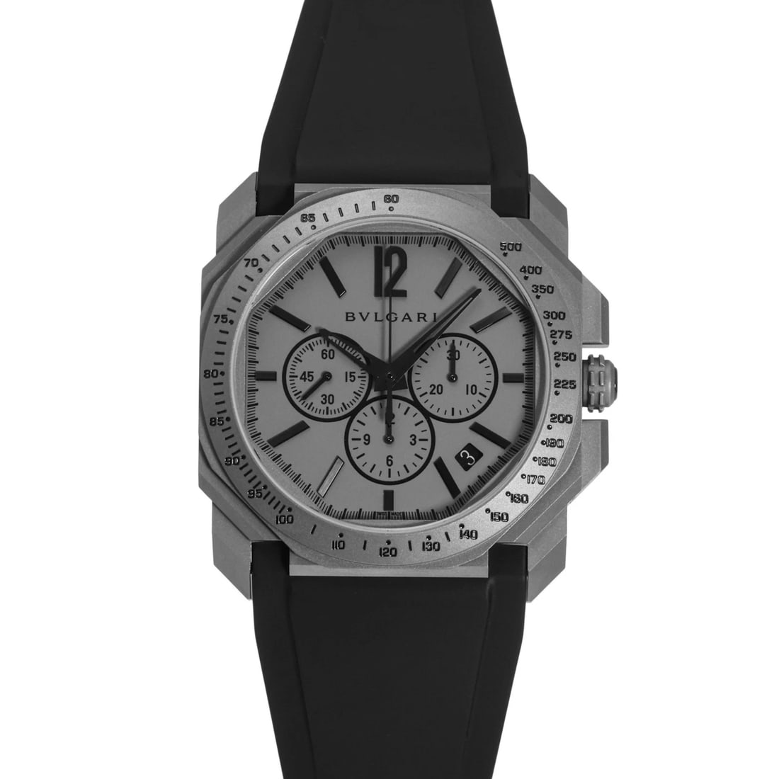 BVLGARI OCTO VELOCISSIMO GRAY DIAL WATCH (1 of 4)