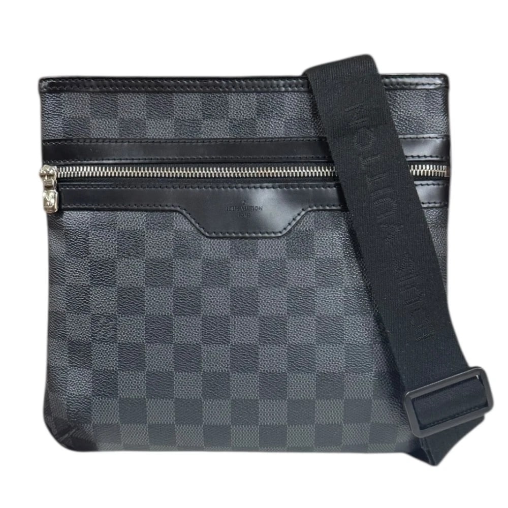 LOUIS VUITTON SHOULDER BAG DAMIER GRAFITTO CANVAS: LOUIS VUITTON Shoulder Bag Damier Grafitto Canvas Brand: LOUIS VUITTON Type/Style: Shoulder Bag Material: Exterior Material Damier Grafitto Canvas Color: Exterior Color black / gray Size: W9.8 x H9.3 