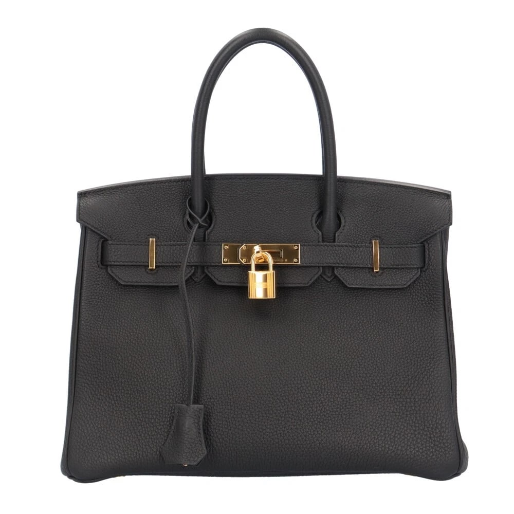 HERMES HANDBAG TOGO: HERMES Handbag Togo Brand: HERMES Type/Style: Handbag Material: Exterior Material Togo Color: Exterior Color black Size: W11.8 x H9.4 x D6.3inch Handle:12.6inch Accessories: None Accessories Notice: