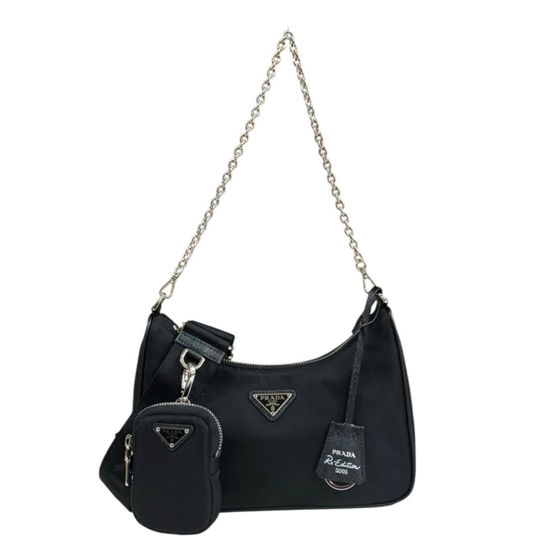 PRADA RE-EDITION SHOULDER BAG CROSS BODY NYLON 2WAY (1 of 4)