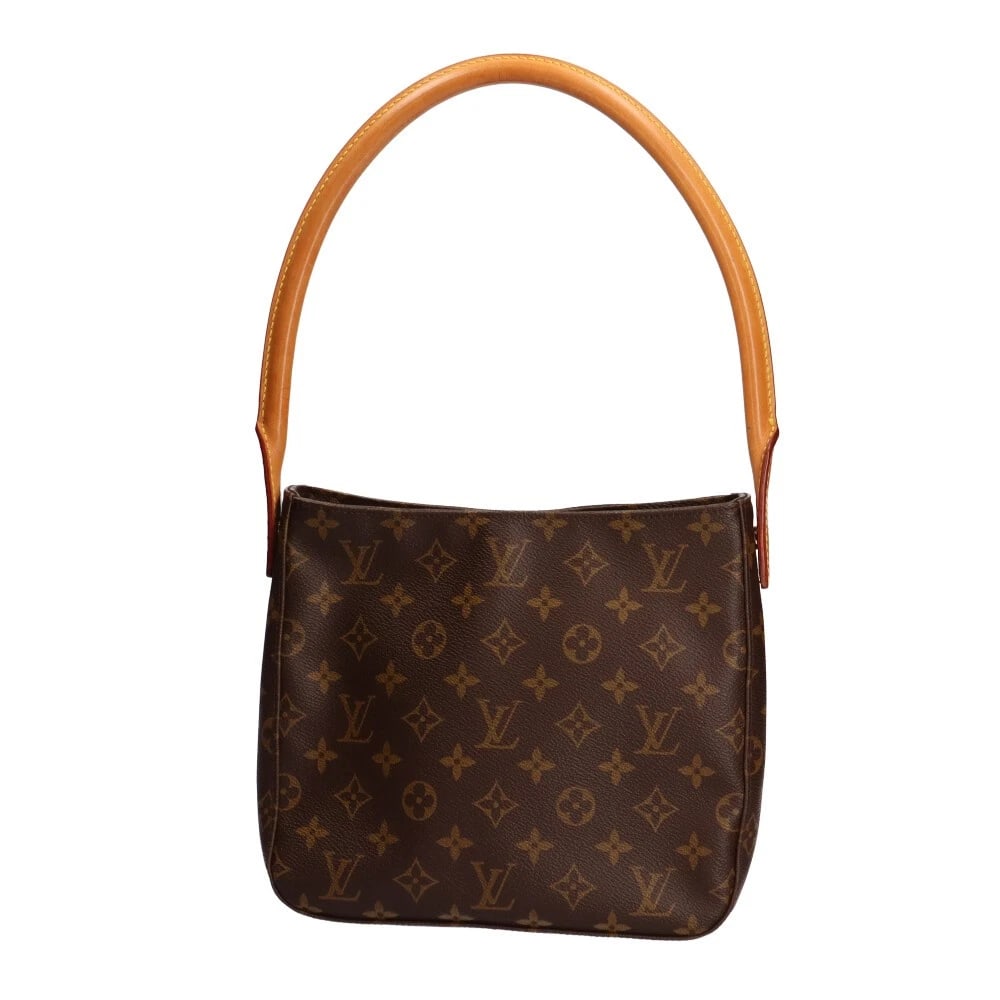 LOUIS VUITTON SHOULDER BAG BROWN MONOGRAM: LOUIS VUITTON Shoulder Bag Brown Monogram Brand: LOUIS VUITTON Type/Style: Shoulder Bag Material: Exterior Material Monogram canvas Color: Exterior Color Brown Size: W9.1 x H8.3 x D3.9inch