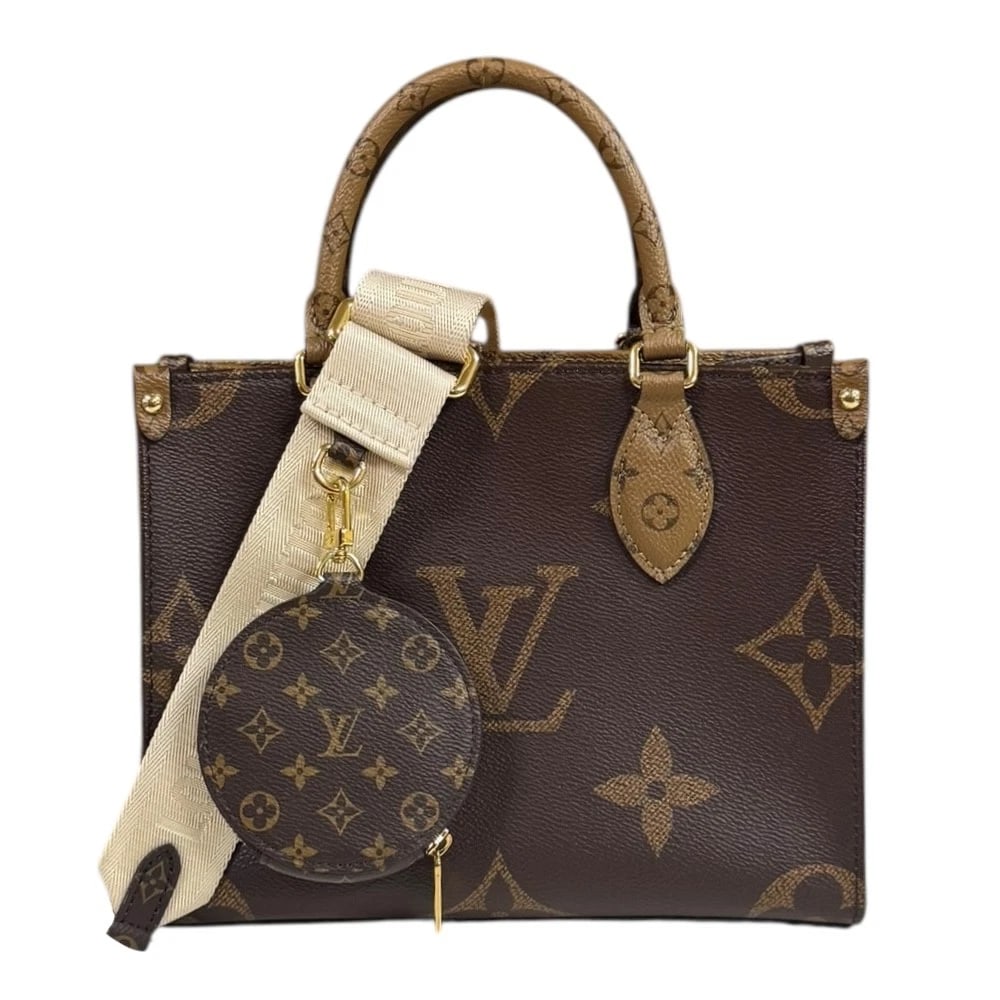 LOUIS VUITTON SHOULDERBAG MONOGRAM CANVAS: LOUIS VUITTON ShoulderBag Monogram canvas Brand: LOUIS VUITTON Type/Style: Shoulder Bag Material: Exterior Material Monogram canvas Color: Exterior Color Brown Size: W9.4 x H7.1 x D4.1inch Handle:9.8i