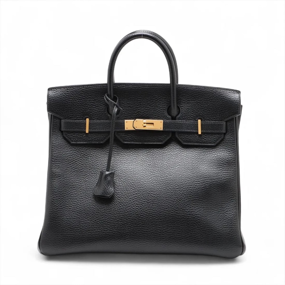 HERMES HAUT A COURROIES 32 ARDENNES BLACK HANDBAG: Hermes Haut A Courroies 32 Ardennes Black Handbag Brand: Hermès Type/Style: Hand bag Material: Ardennes Color: Black Size: Height:10.4inch Length:12.4inch Depth:6.3inch Handle height:3.1inch Acces