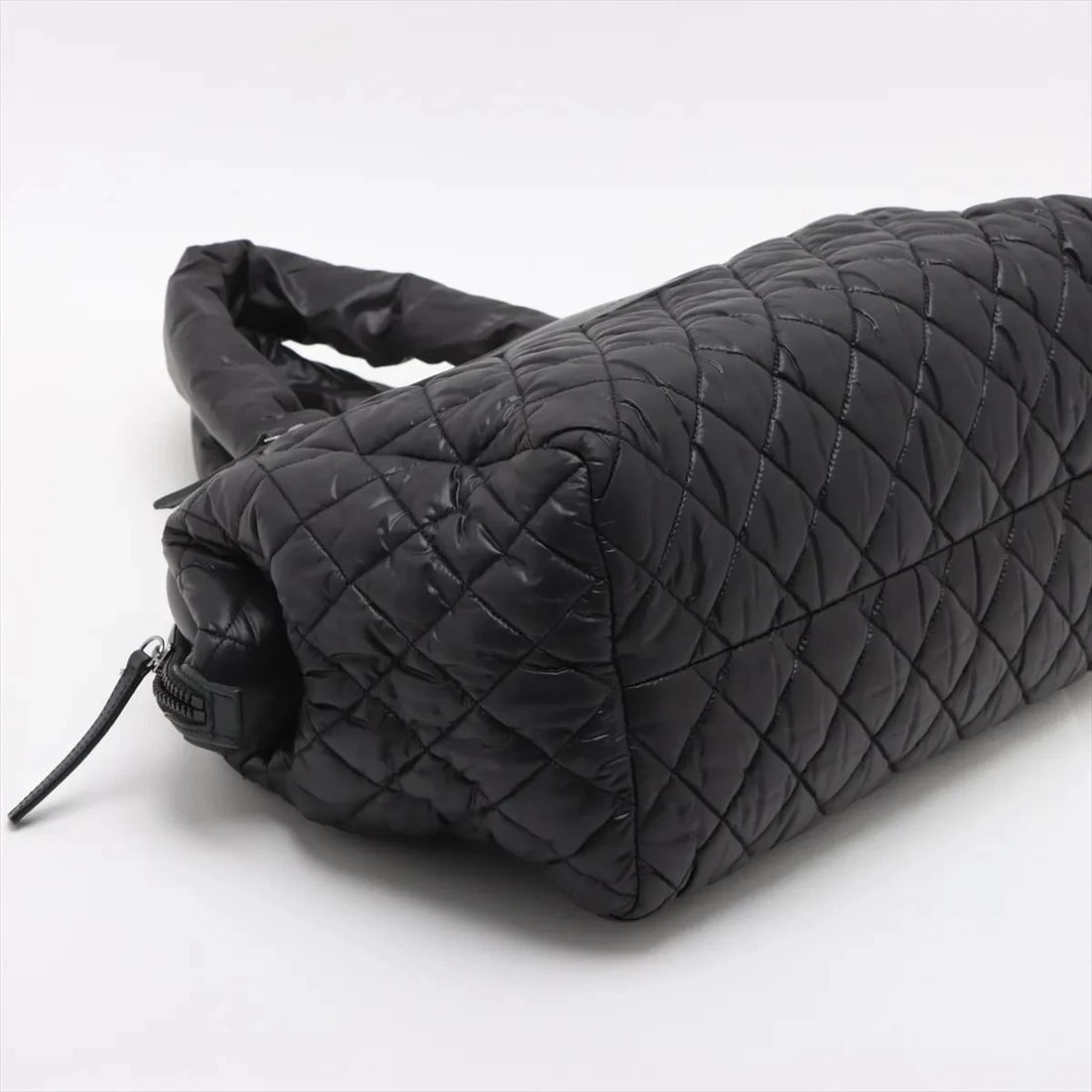 CHANEL COCO COCOON NYLON HANDBAG - 4