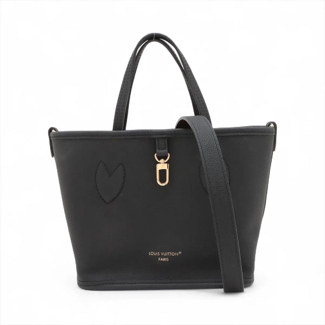 LOUIS VUITTON MONOGRAM NEVERFULL INSIDE OUT BB HANDBAG: Louis Vuitton Monogram Neverfull INSIDE OUT BB Handbag Brand: Louis Vuitton Type/Style: Hand bag Material: NONE Color: Black Size: Height:6.7inch Length:7.9inch Depth:4.5inch Handle height:4.1inch