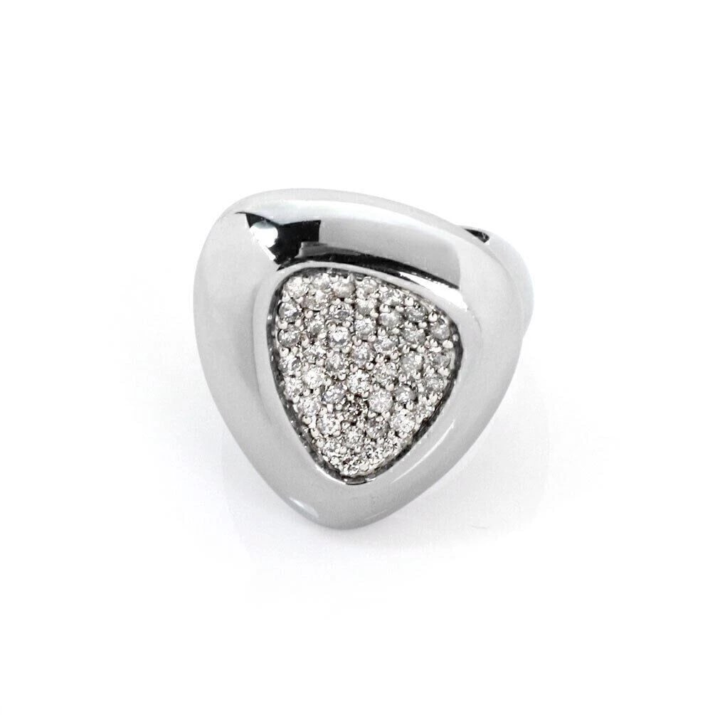 ROBERTO COIN CAPRI PLUS DIAMOND STERLING SILVER RING (1 of 3)