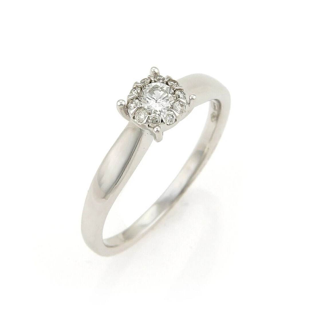 BLISS BY DAMIANI ILLUSION 18K WHITE GOLD DIAMOND RING: Bliss by Damiani Illusion 18k White Gold Diamond Ring Brand: bliss Type/Style: Ring Material: 18k White Gold Color: White Size: 7.25 US Accessories: None Accessories Notice: When purchasin