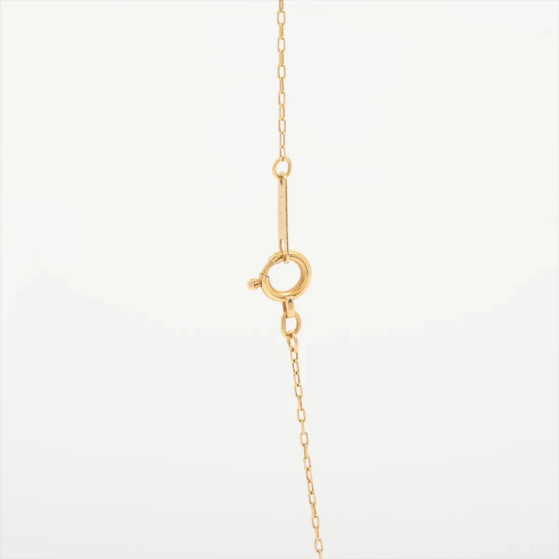 AGET INITIAL DIAMOND NECKLACE K18 - 2