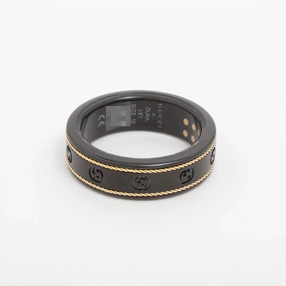 GUCCI RINGTITANIUM BLACK - 2