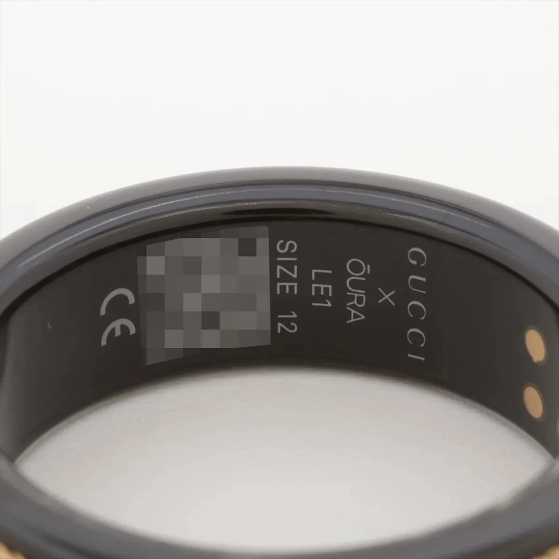 GUCCI RINGTITANIUM BLACK - 3