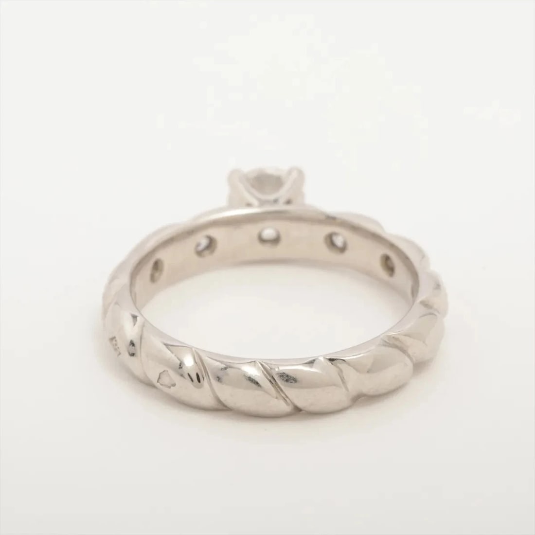 CHAUMET TORSADE SOLITAIRE DIAMOND RING - 2