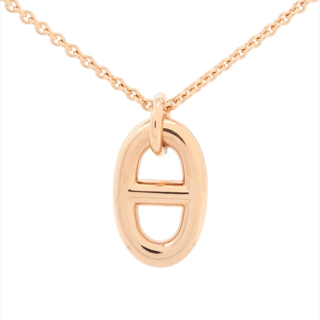 HERMES CHAINE D'ANCRE FARANDOLE NECKLACE: Hermes Chaine d'Ancre Farandole Necklace Brand: Hermès Type/Style: Necklace Material: 750(PG) Color: Not Specified Size: (CM) Chain length:41.5 (Inch) Chain Length:16.3inch Accessories: None