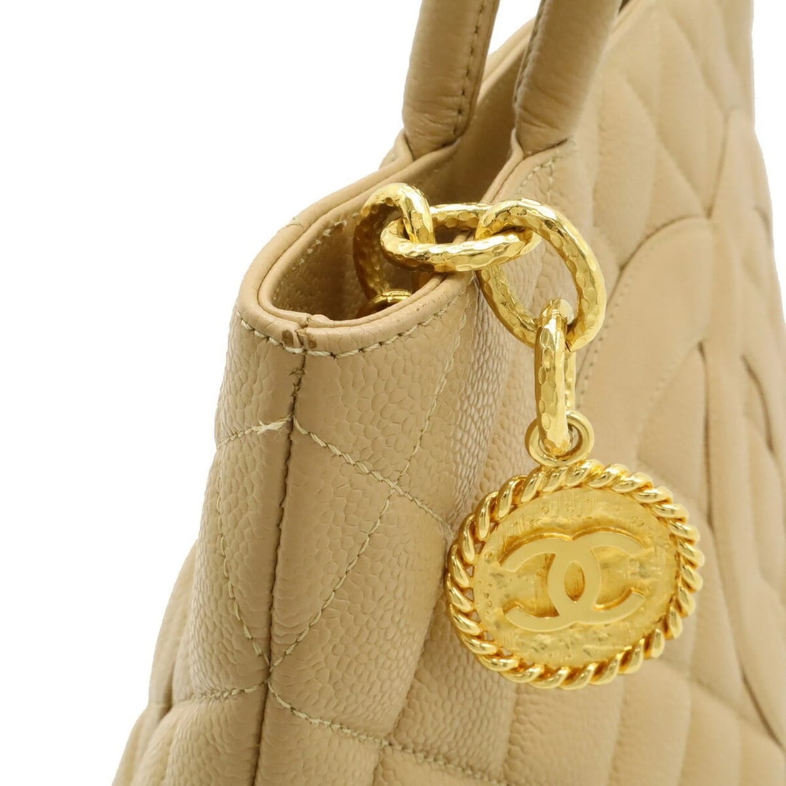 CHANEL MATELASSÉ COCO MARK REISSUE TOTE BAG SHOULDER - 6