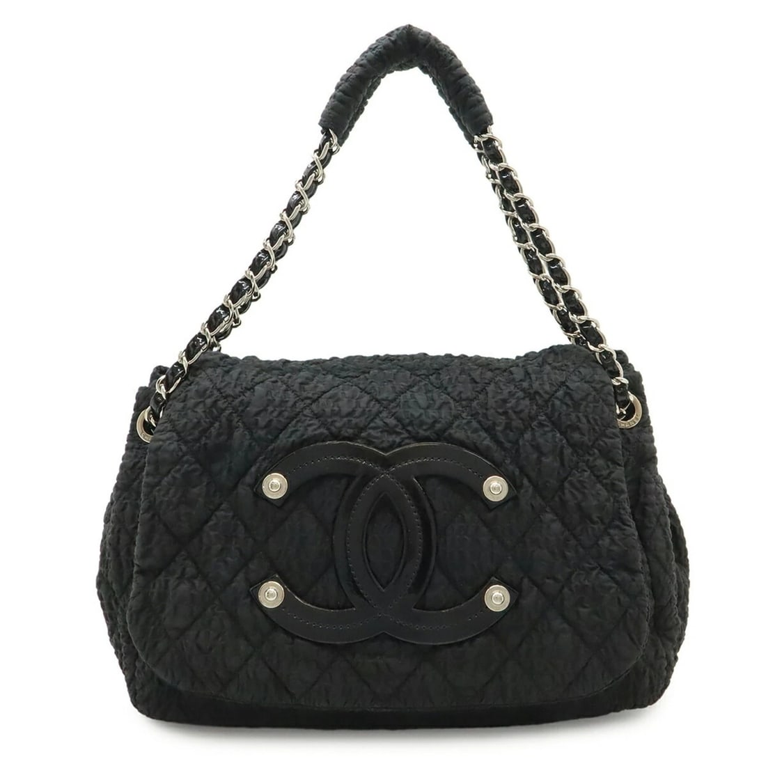 CHANEL COCO MARK CHAIN SHOULDER BAG - 2