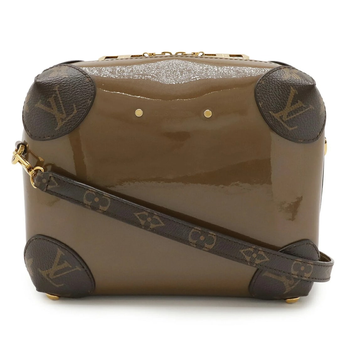 LOUIS VUITTON MONOGRAM IDYLLE VENICE SHOULDER BAG: LOUIS VUITTON Monogram Idylle Venice Shoulder Bag Brand: Louis Vuitton Type/Style: Pochette, Shoulder bag Material: Monogram Idylle , Patent leather Color: Brown, Monogram Size: (HxWxD) 16cm x 20cm x 