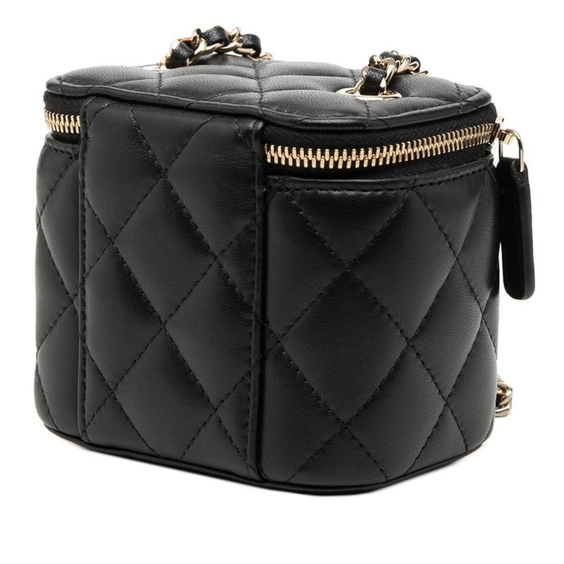 CHANEL COCO MARK MATELASSÉ MINI VANITY BAG - 2