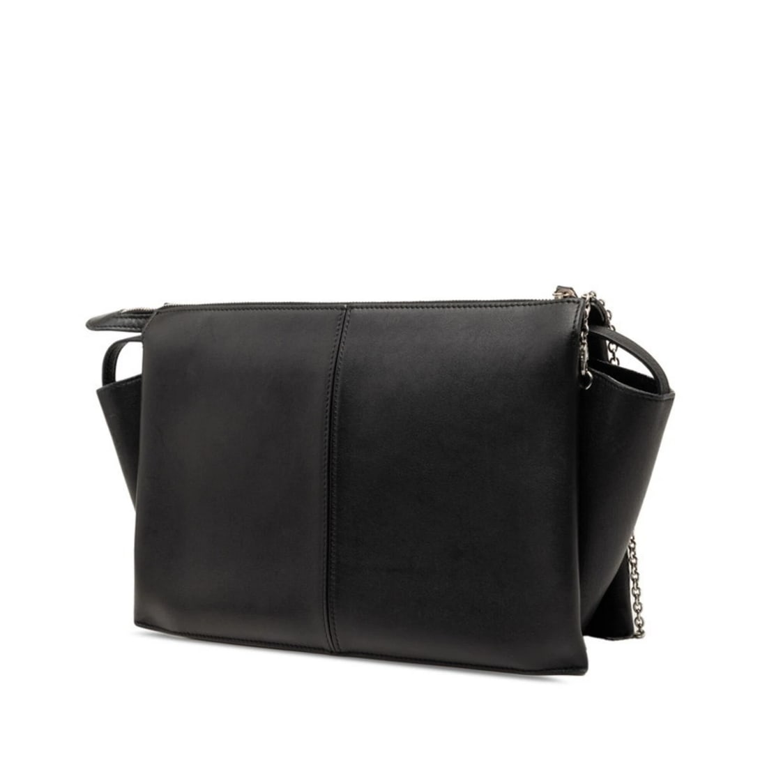 CELINE TRIFOLD CHAIN SHOULDER BAG - 2