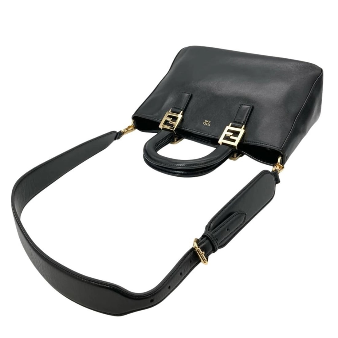 FENDI FF HANDBAG LEATHER - 5