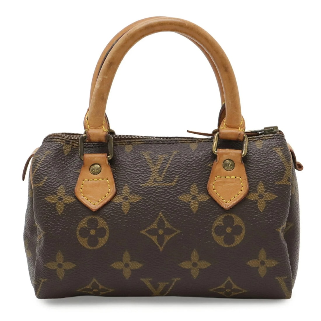 LOUIS VUITTON MONOGRAM MINI SPEEDY HANDBAG - 2