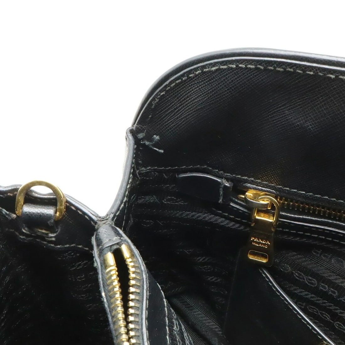 PRADA TRIANGLE HANDBAG/SHOULDER BAG - 6