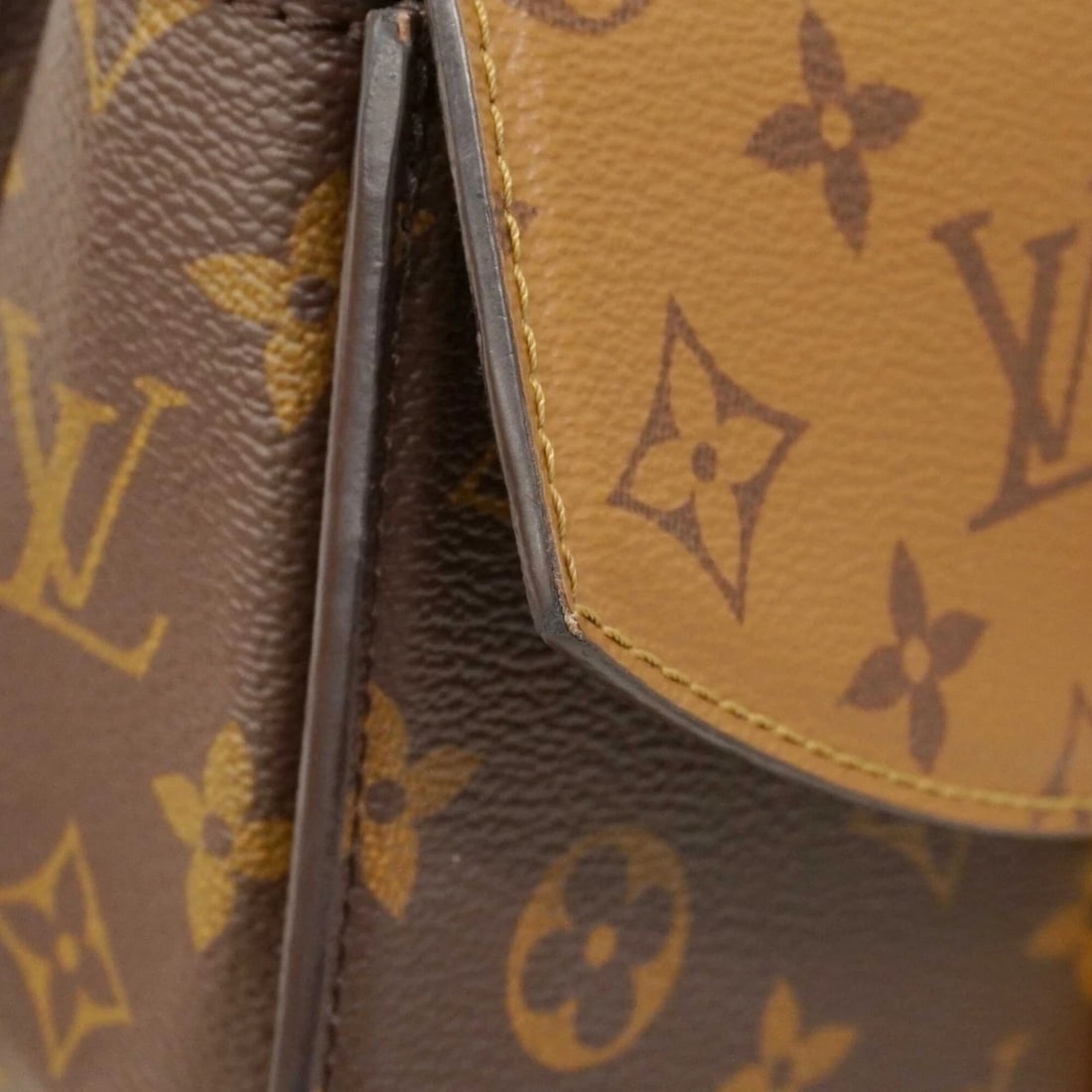 LOUIS VUITTON MONOGRAM REVERSE TILSIT HANDBAG - 8
