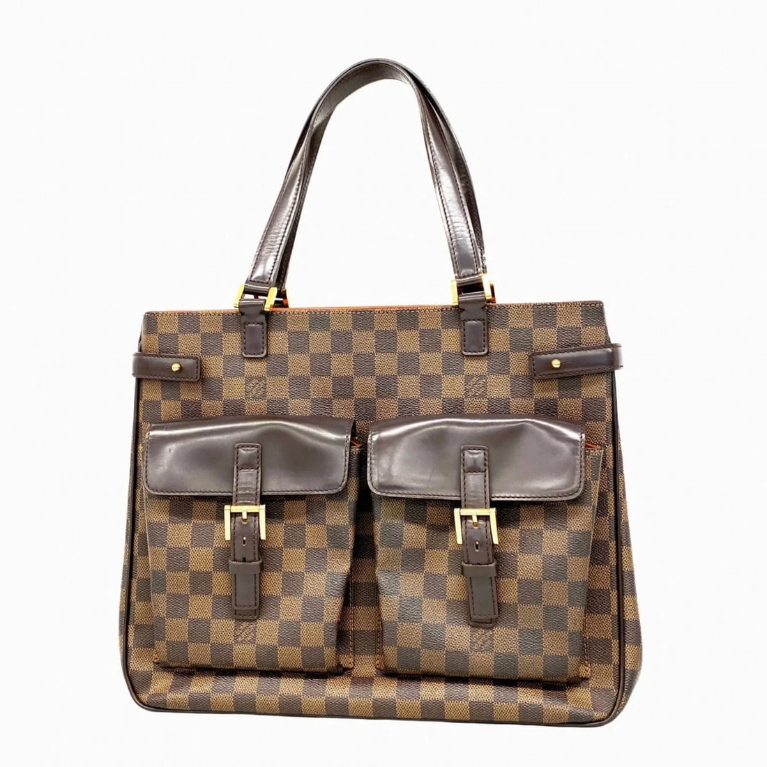 LOUIS VUITTON DAMIER UZÈS TOTE BAG: Louis Vuitton Damier Uzès Tote Bag Brand: Louis Vuitton Type/Style: Tote bag Material: None Color: Ebene Size: (HxWxD) 30cm x 35cm x 11cm / 11.81'' x 13.77'' x 4.33'' Accessories: None Acc