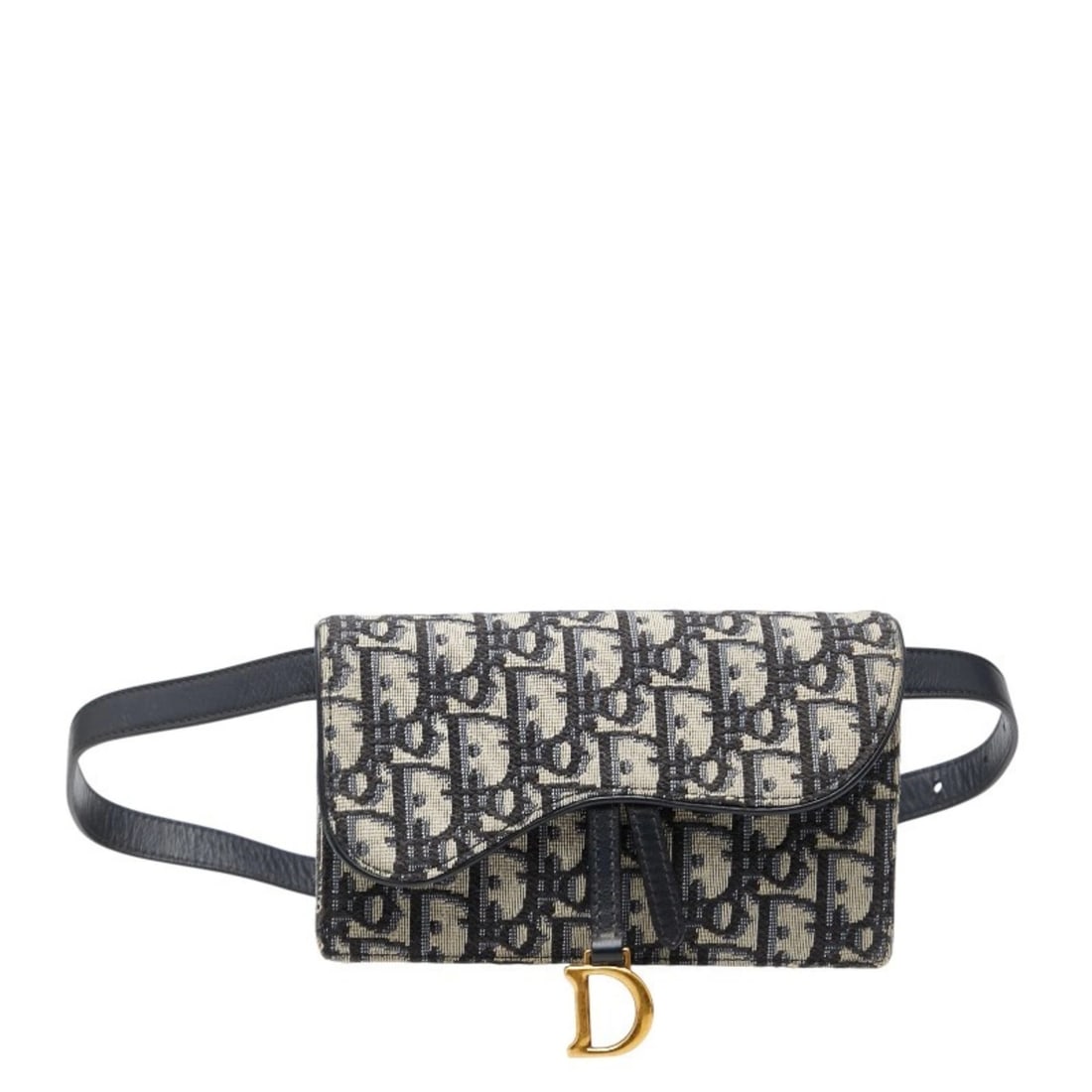 CHRISTIAN DIOR DIOR OBLIQUE TROTTER SADDLE BODY BAG/WAIST BAG: Christian Dior Dior Oblique Trotter Saddle Body Bag/Waist Bag Brand: Christian Dior Type/Style: Fanny pack, Sling bag Material: Canvas , Leather Color: Beige, Navy Size: (HxWxD) 10cm x 17cm x 3.5cm / 