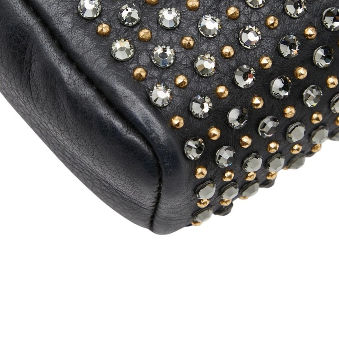 CHANEL COCO MARK STUDDED HANDBAG - 7