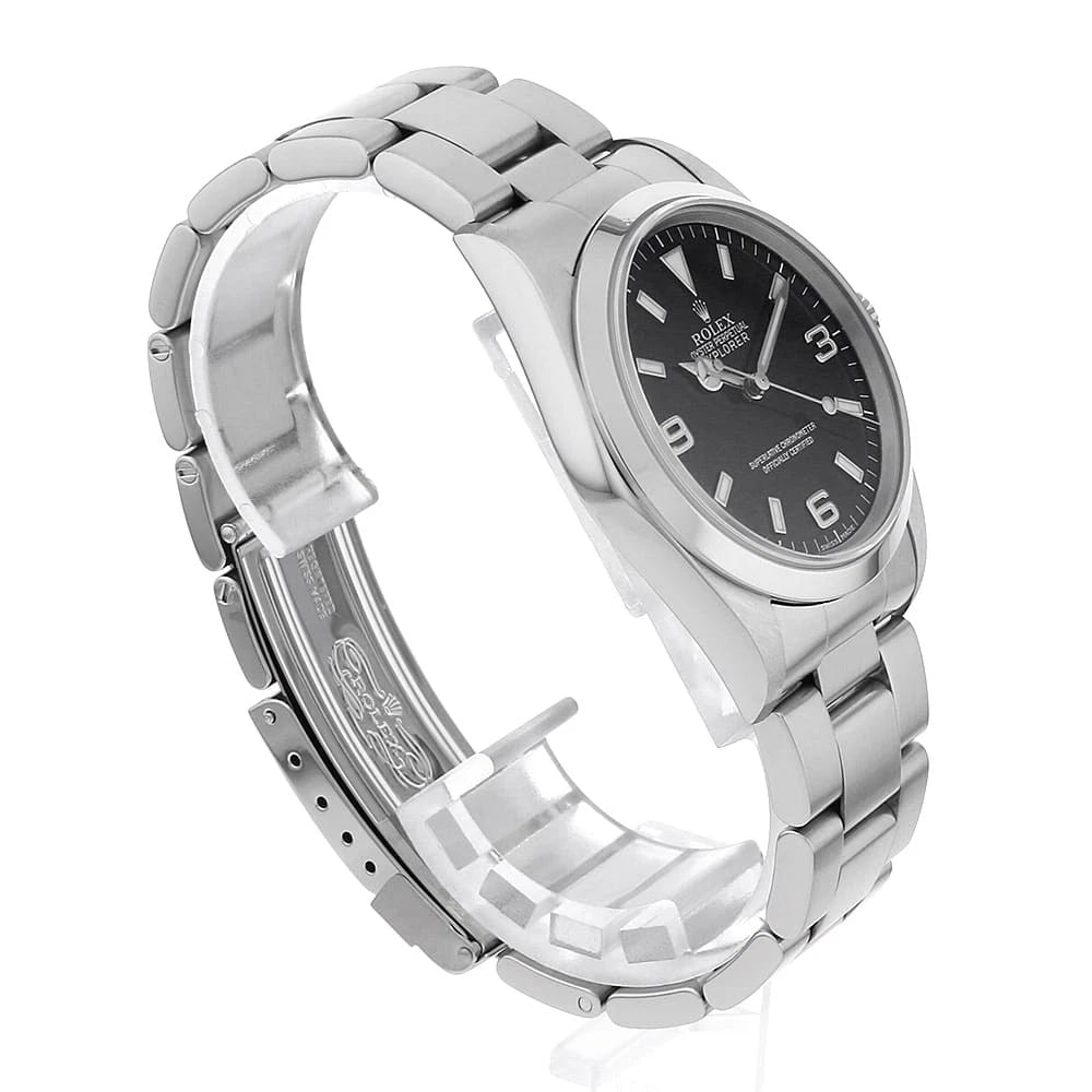 ROLEX EXPLORER BLACK WATCH - 3