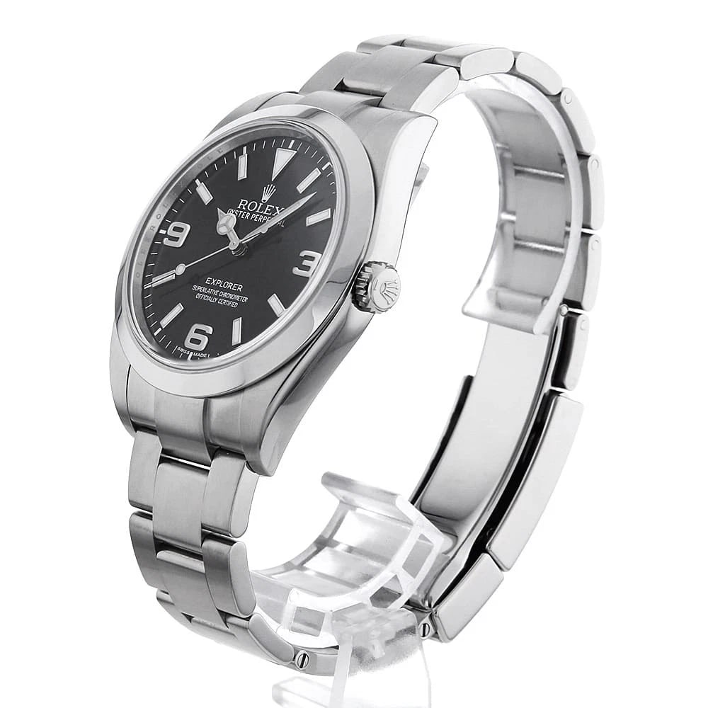 ROLEX EXPLORER EARLY MODEL BLACK WATCH - 2
