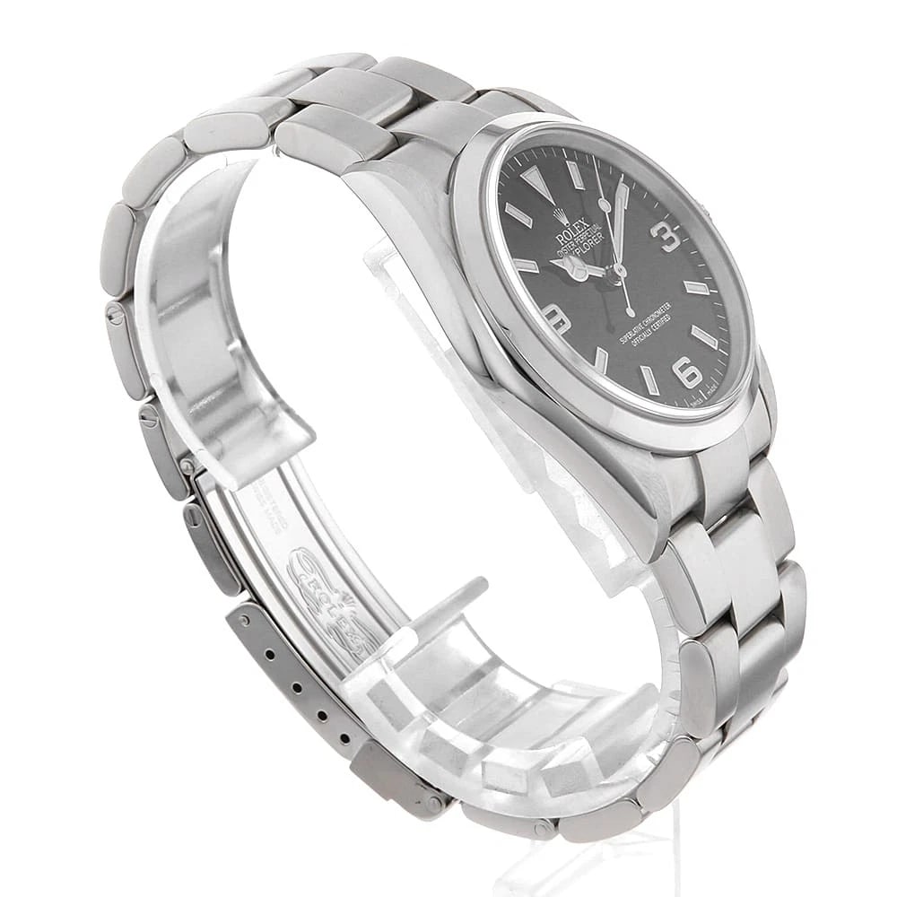 ROLEX EXPLORER BLACK WATCH - 3