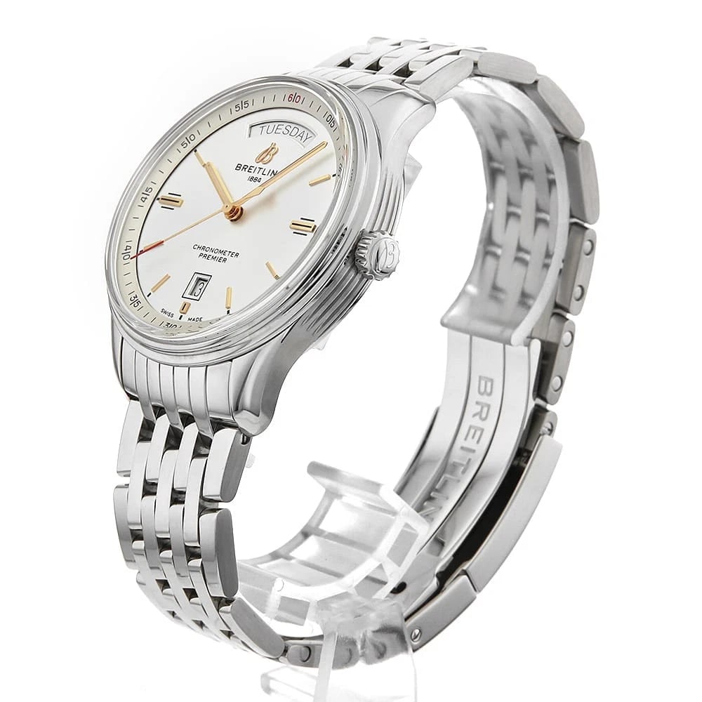 BREITLING PREMIER AUTOMATIC DAY DATE WATCH - 2