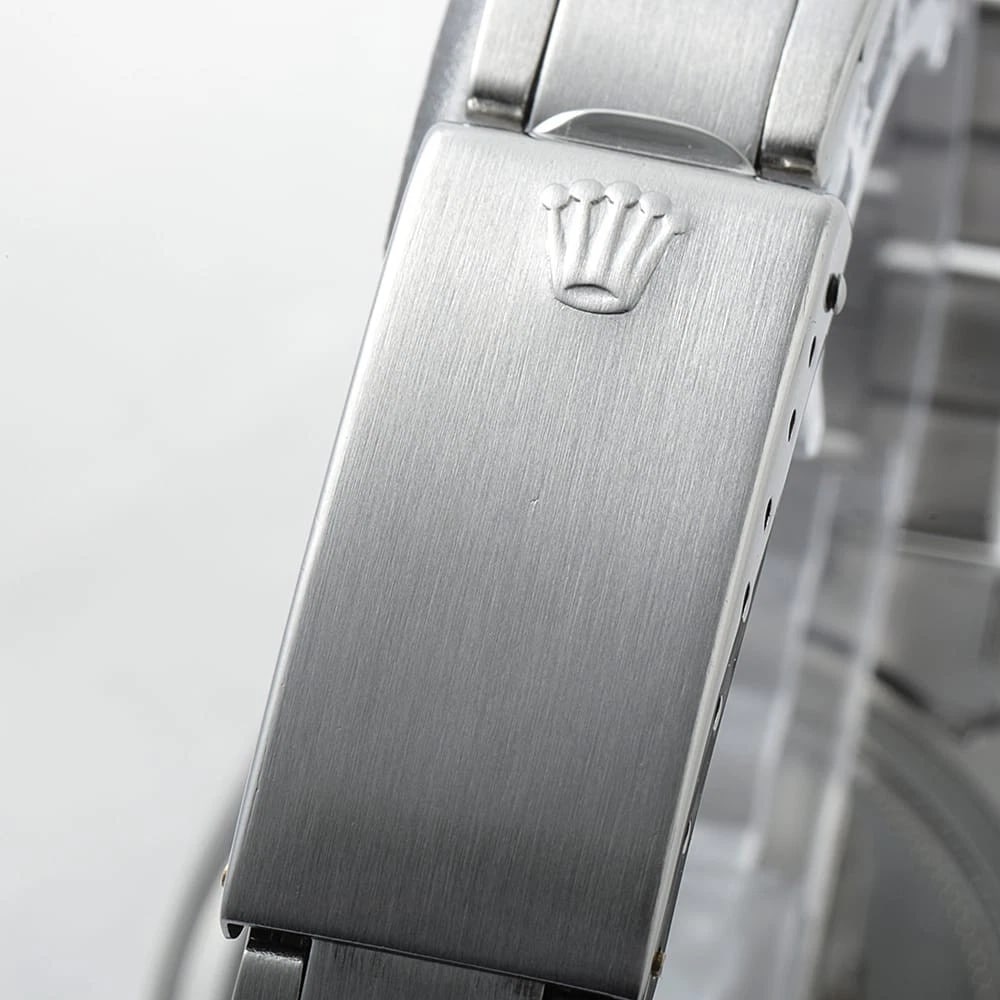 ROLEX OYSTER DATE PRECISION SILVER WATCH - 5